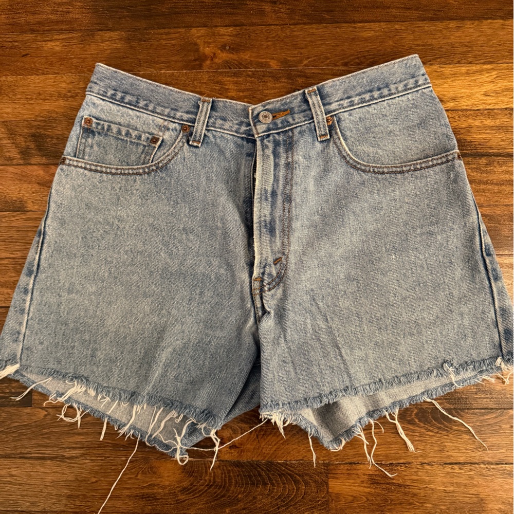 Levi's Light Blue Denim with Tan Label